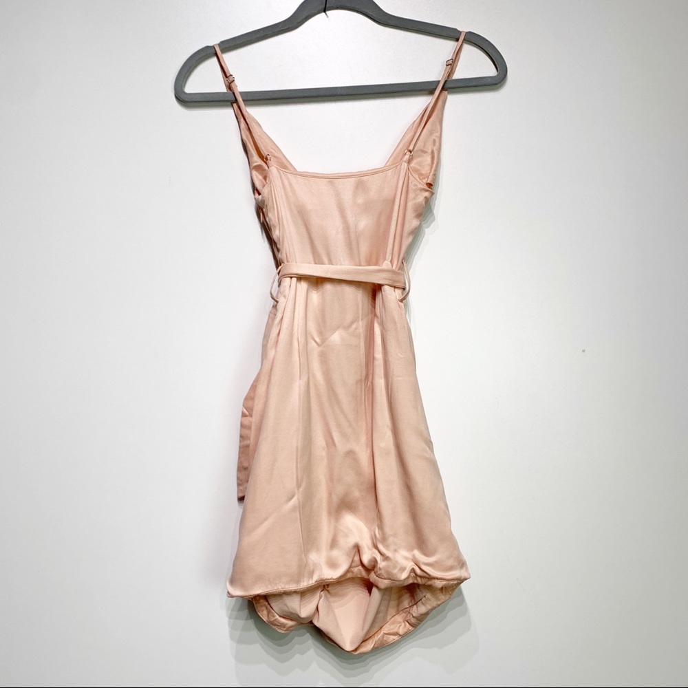 NEW NBD Orchid Mini Dress in Sherbet Orange - Picture 8 of 9